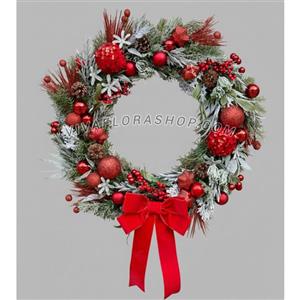 حلقه کریسمس پرنسس سرخ 