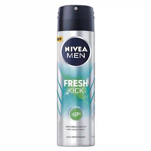 اسپری دئودورانت مردانه نیوا NIVEA مدل FRESH KICK حجم 150ML