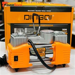 پمپ باد دو سیلندر فندکی 12V دینگی کد 108004