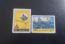 تمبر پهلوی کارخانه کود شیمیایی 1342