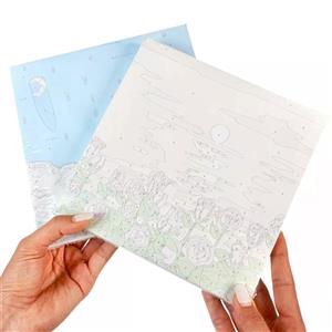 بوم نقاشی با اعداد 20*20 (10 طرح)