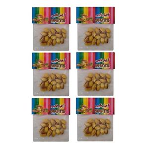 پسته بو داده و شور نایبی - 40 گرم بسته 6 عددی