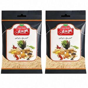 آرد نخودچی سرزمین گلهان - 80 گرم بسته 2 عددی