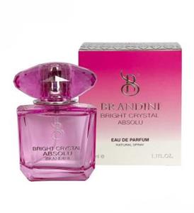 عطر برندینی ورساچی مدل Crystal bright Absoluحجم33میلی لیتر