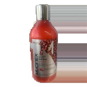 ماسک مو داخل حمام ماسینکس (mucinex) عصاره انار حجم 500 میلی‌لیتر | مخصوص موهای آسیب‌دیده، رنگ شده و خشک