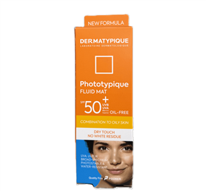 فلویید ضد آفتاب بی‌رنگ پوست مختلط و چرب  SPF50 فتوتیپیک درماتیپیک ۵۰میل