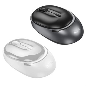 ماوس بی‌سیم هوکو مدل silent GM34 خاکستری