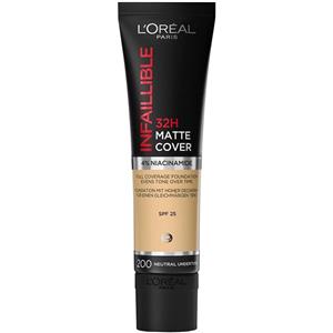 کرم پودر مات کننده لورال LOreal Infaillible Matte Cover شماره 200