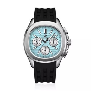 ساعت مردانه پولو بورلی هیلز مدل BP3211X.300 با بند رابر
