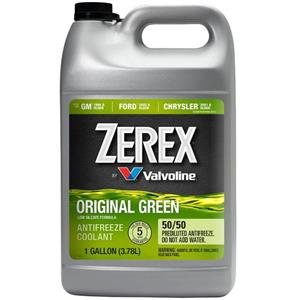 ضدیخ سبز والوالین مدل ZEREX حجم 3/78 لیتر