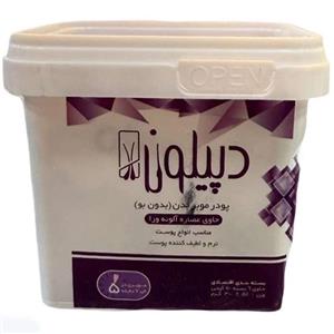 پودر موبر بدن دپیلون مدل آلوئه ورا مخصوص انواع پوست وزن 300 گرم
