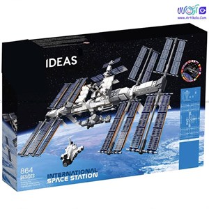 لگو ساختنی ایستگاه فضایی کد 8804 تعداد قطعات 864