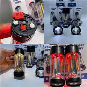 چراغ آویزی شارژی مدل CAMPING LAMPS JS-L01