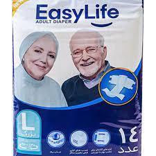 ایزی لایف بزرگسال ایزی لایف (Easy Life) سایز بزرگ کارتن 12 عدد