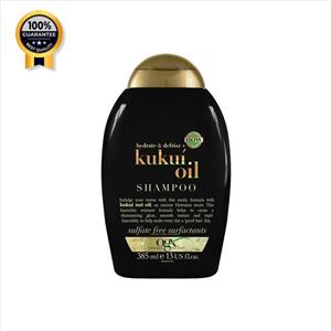 شامپو آبرسان و ضد وز اوجیکس OGX اورجینال kuku oil حجم 385 میل