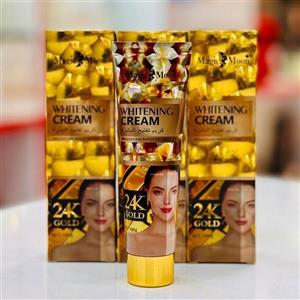 کرم سفید کننده تیوپی طلایی Magic Moon ا Magic Moon Golden Tube Whitening Cream