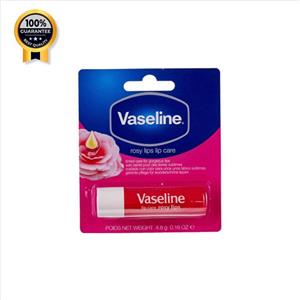 بالم لب Rosy وازلین Vaseline اورجینال ماتیکی Lip care rosy lips حجم 4.8 گرم