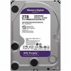 هارددیسک اینترنال وسترن دیجیتال مدل Purple WD20PURZ ظرفیت 2 ترابایت