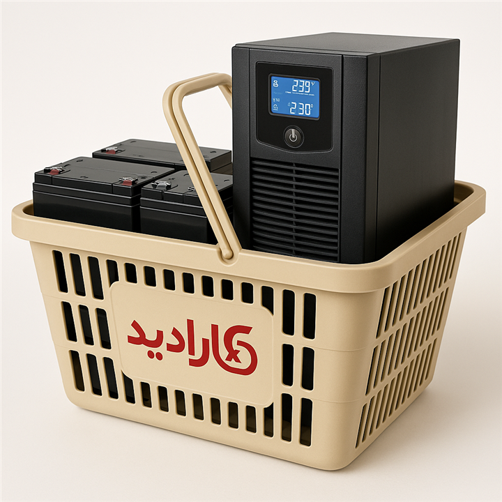 پکیج ups با 4 باطری