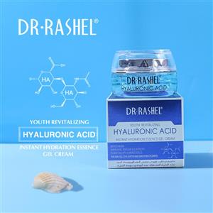 ژل کرم هیالورونیک اسید دکترراشل اورجینال آبرسان و جوانساز  50گرم DR.RASHEL YOUTH REVITALIZING HYALURONIC ACID INSTANT HYDRATION ESSENCE GEL CREAM