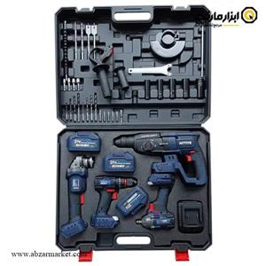 کیت چهار دستگاه اکتیو شارژی براشلس مدل AC-3224BL