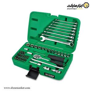 جعبه ابزار تاپ تول با لوازم 49 عددی مدل GCAI4901