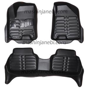 کفپوش 5 بعدی چرمی JAC S5 برند EMTC