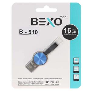 BEXO B-510 USB2.0 Flash Memory – 16GB (گارانتی داده پردازی آواتک) مشکی آبی