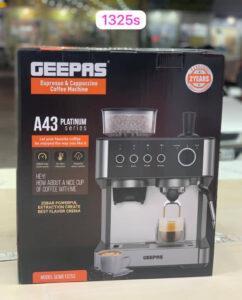 اسپرسو حرفه‌ای با آسیاب جیپاس مدل ۱۳۲۵ | Gipass Espresso 1325