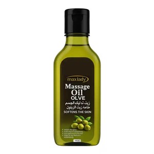 روغن ماساژ بدن مکس لیدی مدل زیتون مناسب برای انواع پوست حجم 100 میلی لیتر