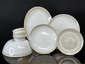 ارکوپال ۲۶ پارچه طرح نسترن عسلی