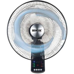 پنکه دیواری بیسمارک مدل BM340 با کنترل از راه دور