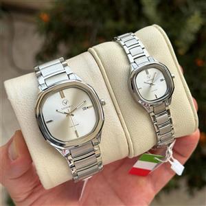 ساعت ویتوریا ست سیلور ص نقره ای  VT3428-29  VITTORIA