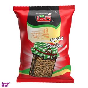 عدس گلها وزن 700 گرم بسته بندی سلفون