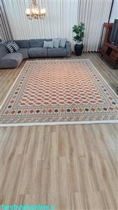 فرشینه مدرن طرح گلیم ترکمن