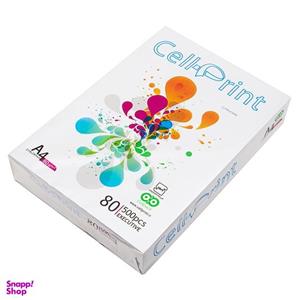 کاغذ A4 سل پرینت (cell print) کد 064 رنگ سفید بسته 80 عددی