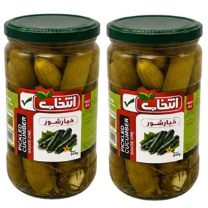 خیارشور درجه یک انتخاب - 640 گرم