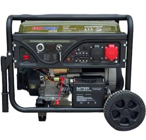 موتور برق  12 کیلووات سه گانه استارتی تک فاز  یورو پاور EP29900DXEW-R-LPG&NG