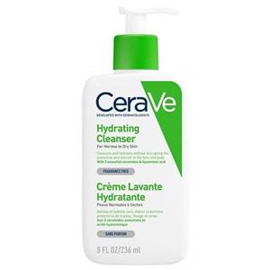 ژل شستشو صورت سراوی مدل Hydrating (نرمال تا خشک)حجم ۲۳۶ میل | اصل فرانسه