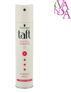 اسپری تافت حالت دهنده مو  شماره 4 (حجم 250 میل) مدل Phyto Keratin