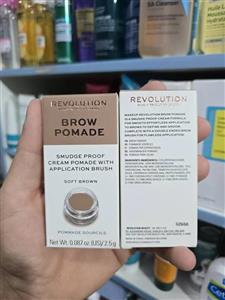 پماد ابرو رولوشن اصل وارداتی مدل SOFTBrownتفویت ابرو پرضدلک وپخش شدن پر کننده ابروضد آب همراه اپیکاتور Revolution اصلی به شرط اصالت | اورجینال