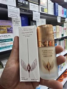 کرم پودر شیشه ای لکوور فول کاور تخصصی برند عمانی فرانسوی فروش مستقیم از نمایندگی کل ایران گالری سون  رنگ N1.0 بافت سبک ابرسانی قوی