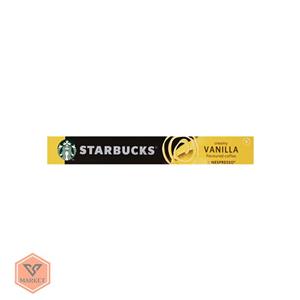 خرید کپسول قهوه نسپرسو استارباکس مدل کریمی وانیلا (Starbucks Creamy Vanilla) | طعم وانیل خامه‌ای بسته