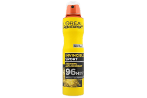 اسپری ضد تعریق لورآل Men Expert Invincible Sport