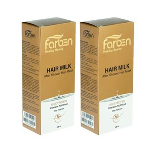 شیر مو فاربن  Farben مدل پروتئین حجم 100 میلی لیتر