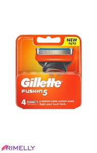 یدک فیوژن ساده ژیلت مدل 5 Fusion بسته 4 عددی
