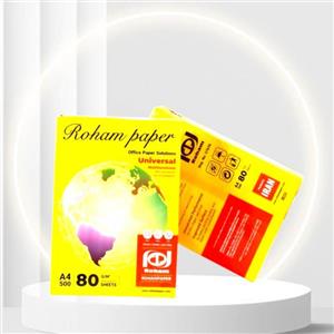 کاغذ 80gr) A4 Roham Paper) (roham)
