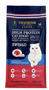 غذای خشک گربه تایمهر با طعم ماهی (High Protein) 1.2 کیلوگرم