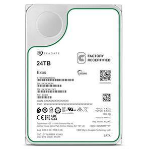 هارد دیسک اینترنال سیگیت Exos X24 ظرفیت ۲۴ ترابایت ۳.۵ اینچ