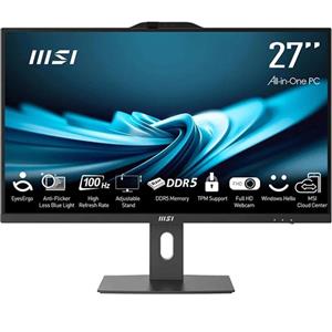 کامپیوتر آل این وان ام اس آی 27 اینچی مدل PRO AP272P 14M i5 16GB 1TB SSD Intel Iris Xe